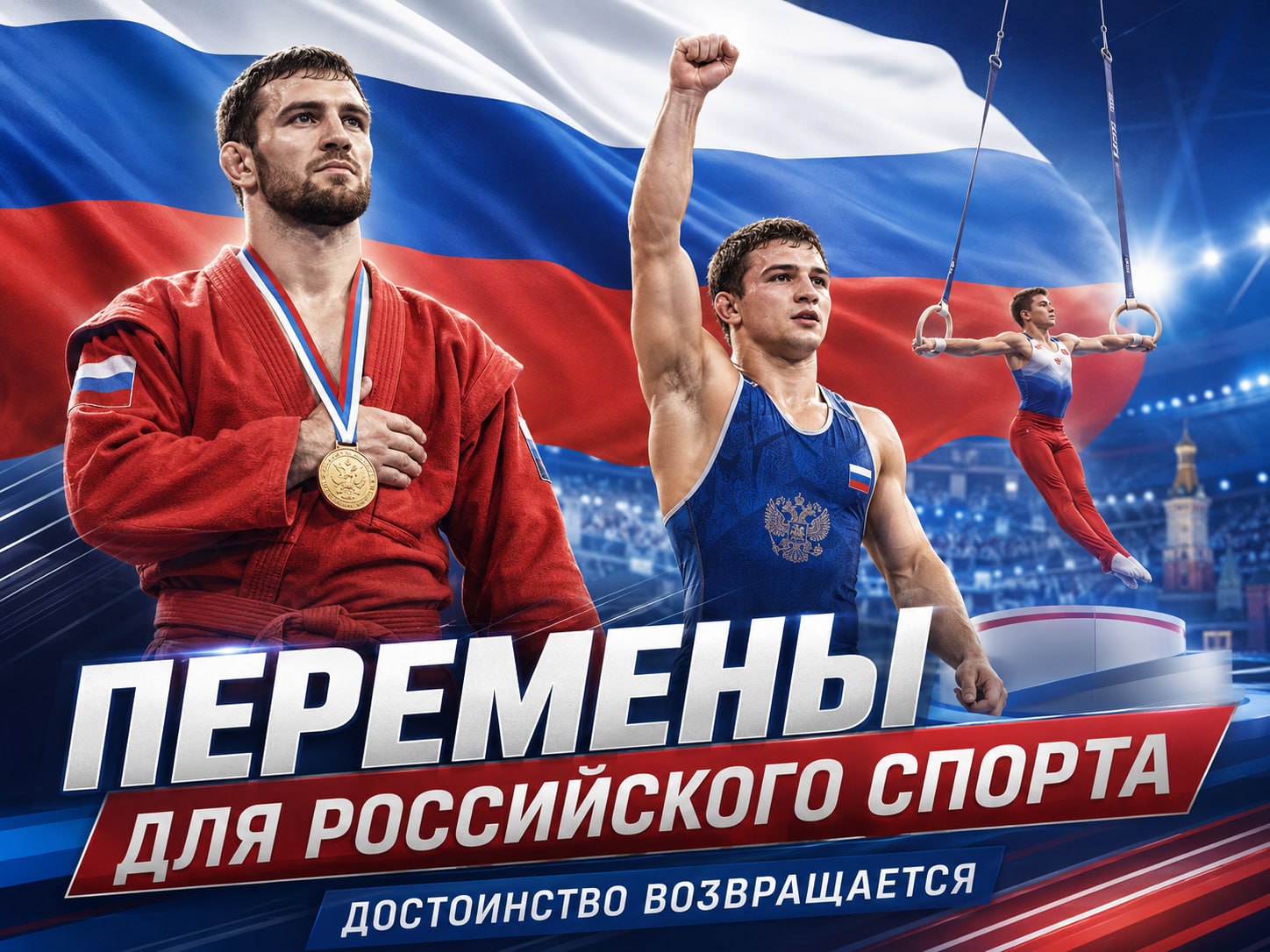 🇷🇺 Российский спорт возвращает флаг и гимн